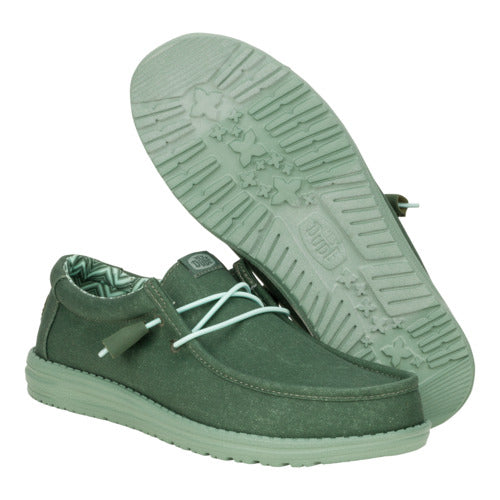 Wally Stretch Canvas – Duck Green/Iceberg Green - Image 4