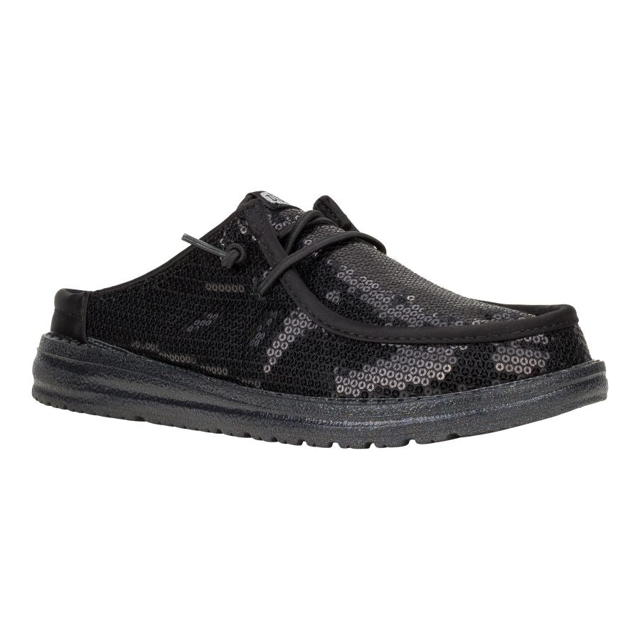 Wendy Slip Sequin – Black - Image 7